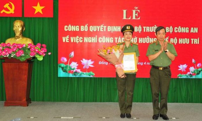 Đại tá Võ Thị Hoài Ngọc được giao quyền phụ trách Công an tỉnh Đồng Tháp