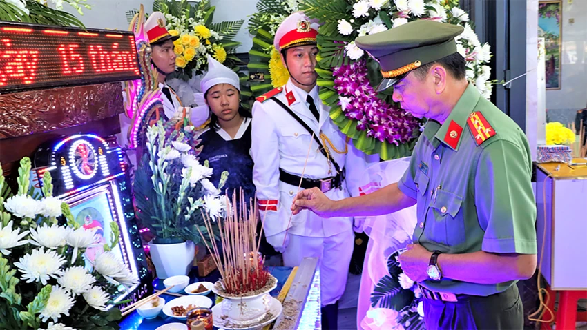 1 Đại úy Công an tỉnh hy sinh khi làm nhiệm vụ