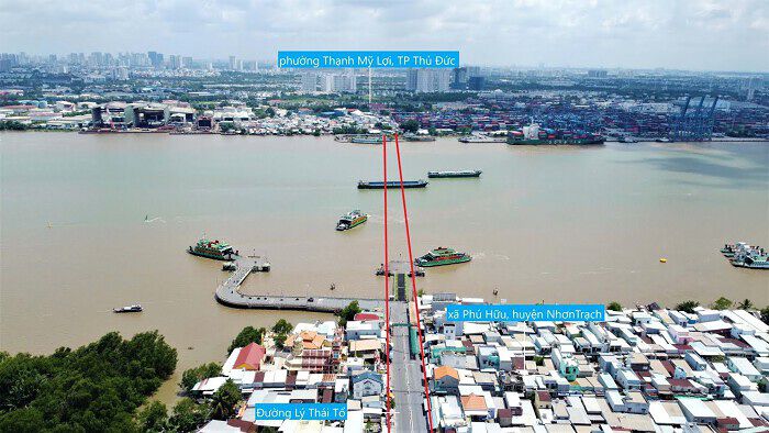 Thống nhất làm ba cây cầu kết nối TP HCM – Đồng Nai